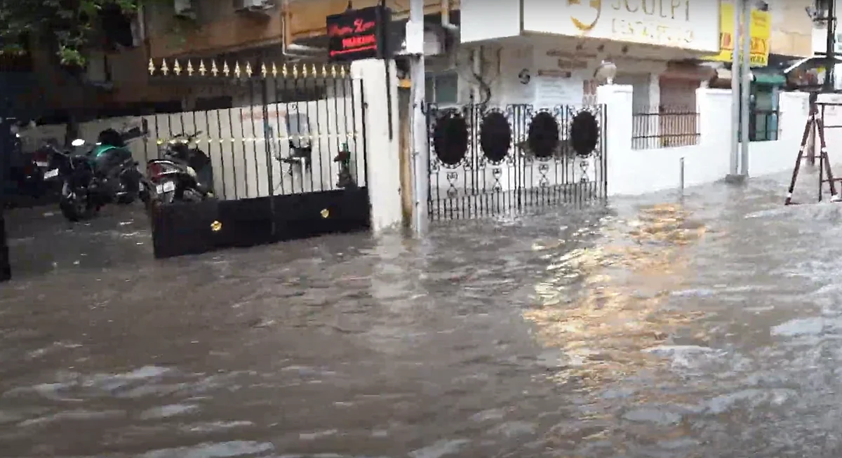 The state government has been criticised for allowing construction on low-lying areas.