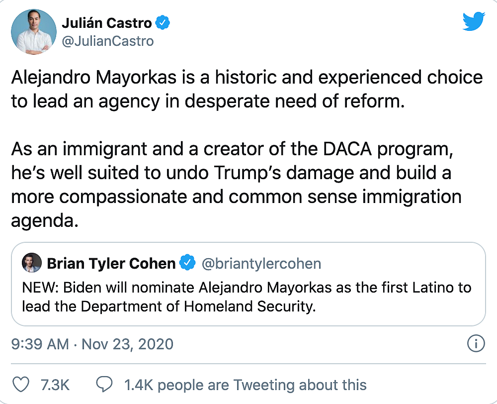 A Latino, A Woman, Climate Change Envoy: Biden’s Historic Cabinet
