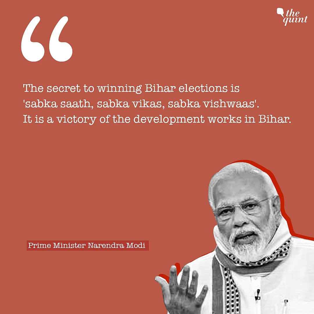 Victory of Bihar’s Aspirations, Pride: PM Modi on NDA Win in State