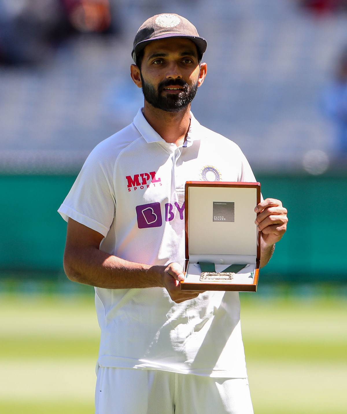 Rahane is captaining India for the final 3 Tests of the Border-Gavaskar trophy after Virat returned home to India.