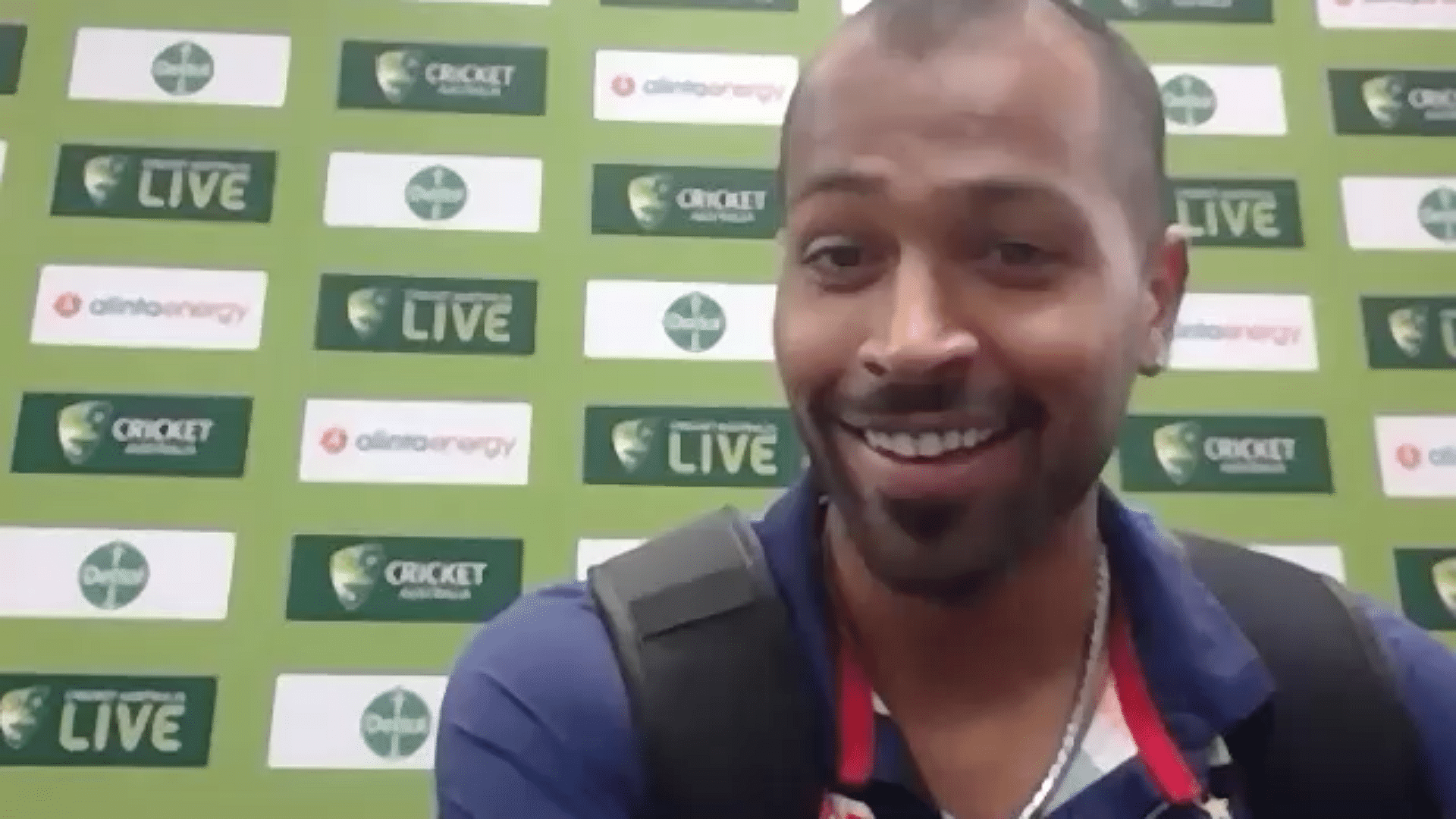After the T20I series win on Sunday, Hardik Pandya said he thought T Natarajan would be named Man of the Match.