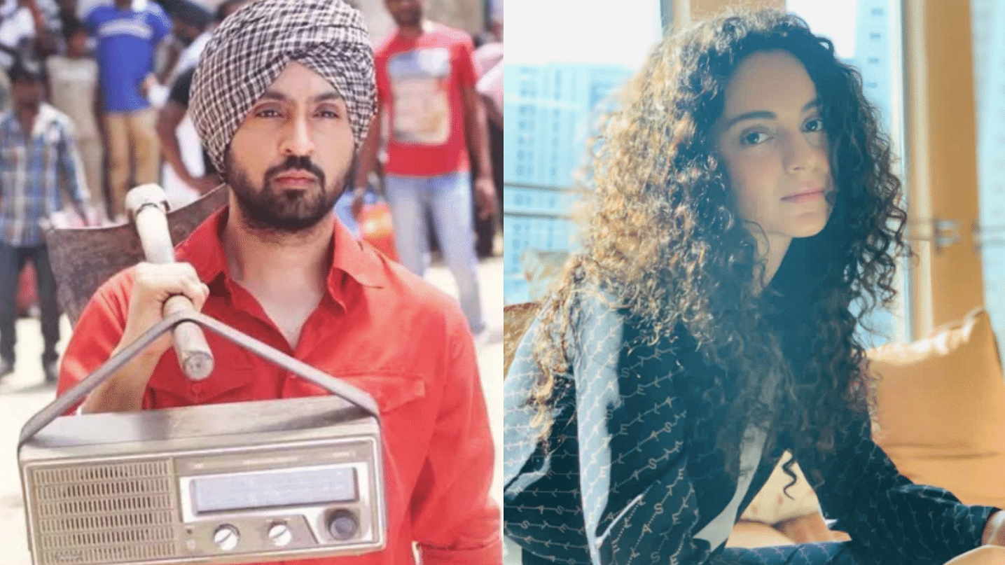 Diljit Dosanjh has responded to Kangana Ranaut's remarks in an interview to a news channel. 