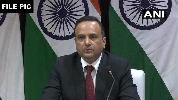 File image of MEA spokesperson Anurag Srivastava