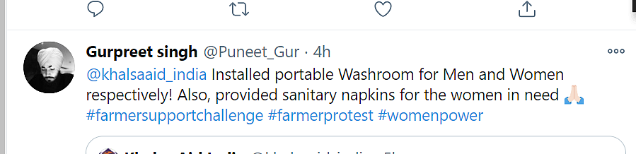 Khalsa Aid Distributes Free Sanitary Products at Farmers’ Protest