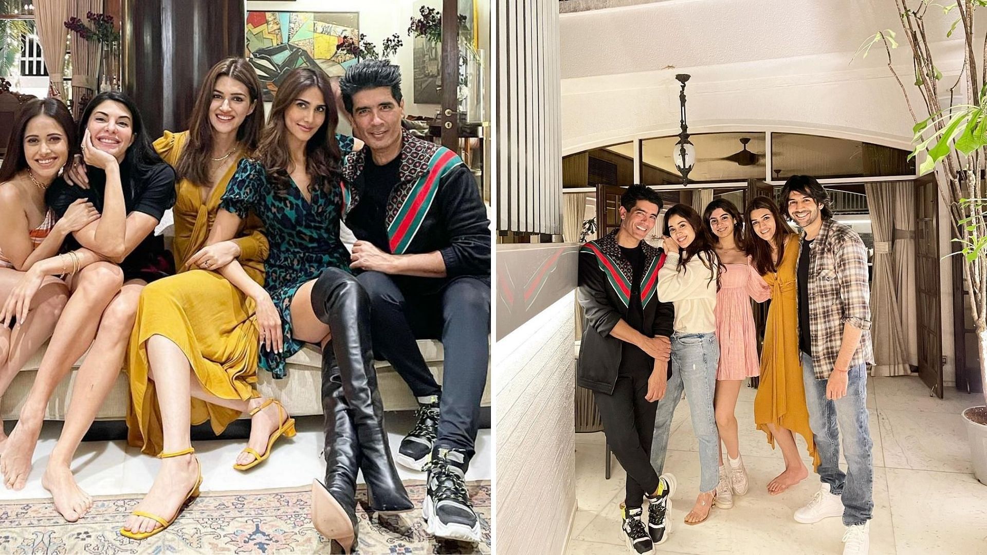 Ahead of New Year, Manish Malhotra hosted a grand dinner.