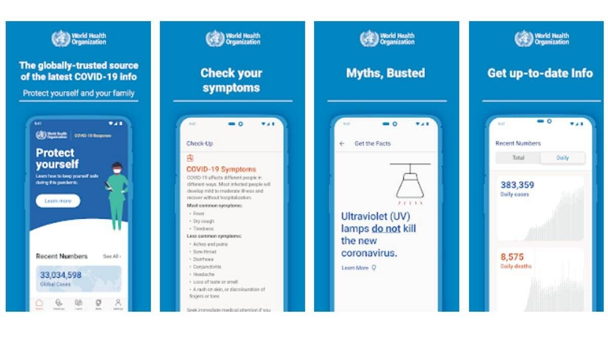 World Health Organisation COVID-19 App: WHO had released a similar mobile app back in April this year, which was shortly taken down since it apparently wasn’t meant for public availability. 