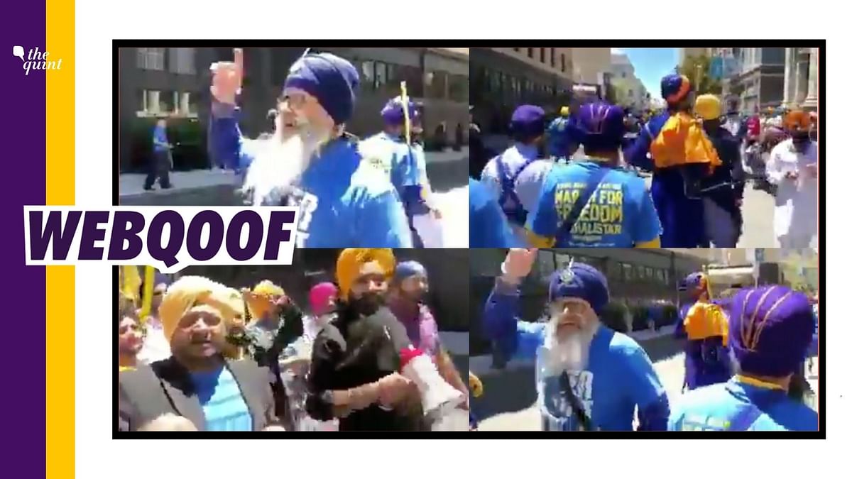 Old Video of US Khalistan March Falsely Linked to Farmer Protest