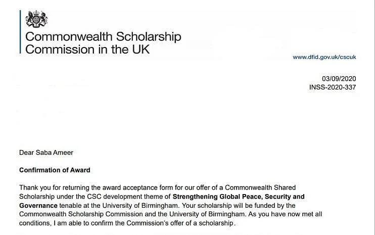 My 2020 Good News: Won Commonwealth Scholarship, Travelled to UK