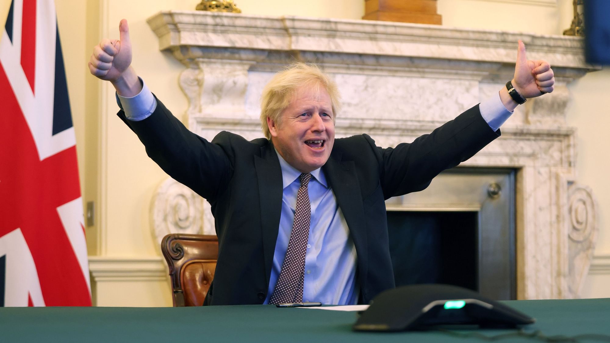 File image of UK PM Boris Johnson.&nbsp;
