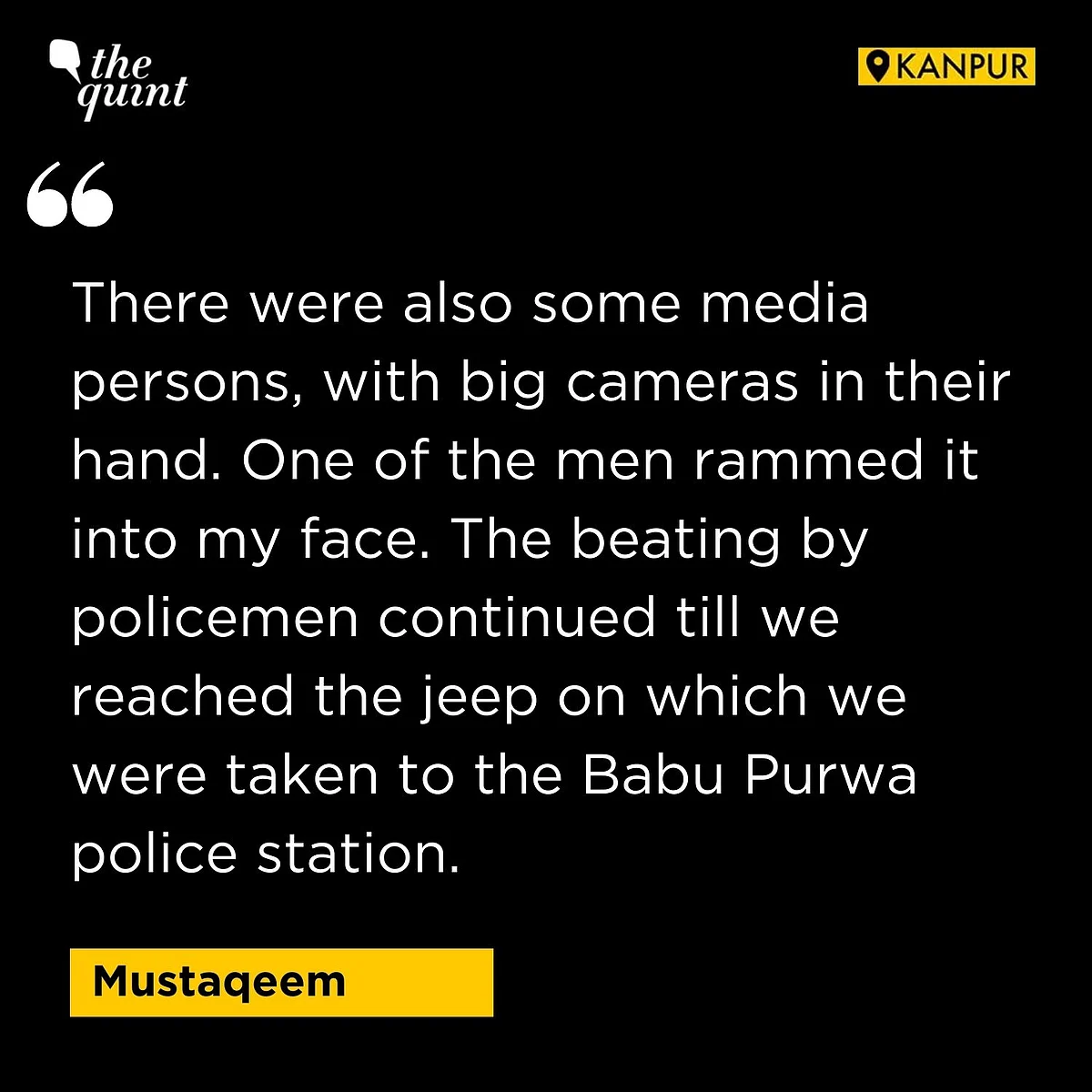 ‘Police Burnt My Beard’: Painful Details of Violence in UP Emerge
