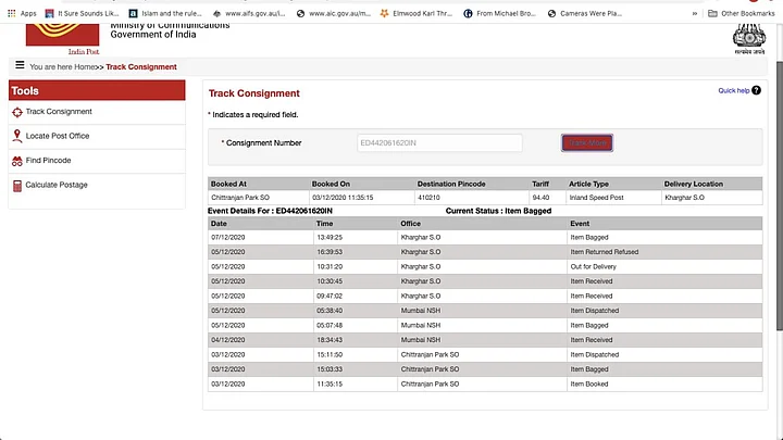 Without his spectacles, Gautam Navlakha’s blood pressure has shot up due to acute distress, his partner says.