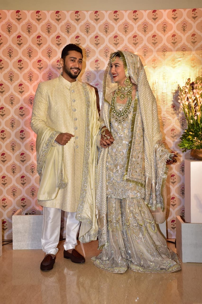 Actor Gauahar Khan gets married to choreographer Zaid Darbar. 