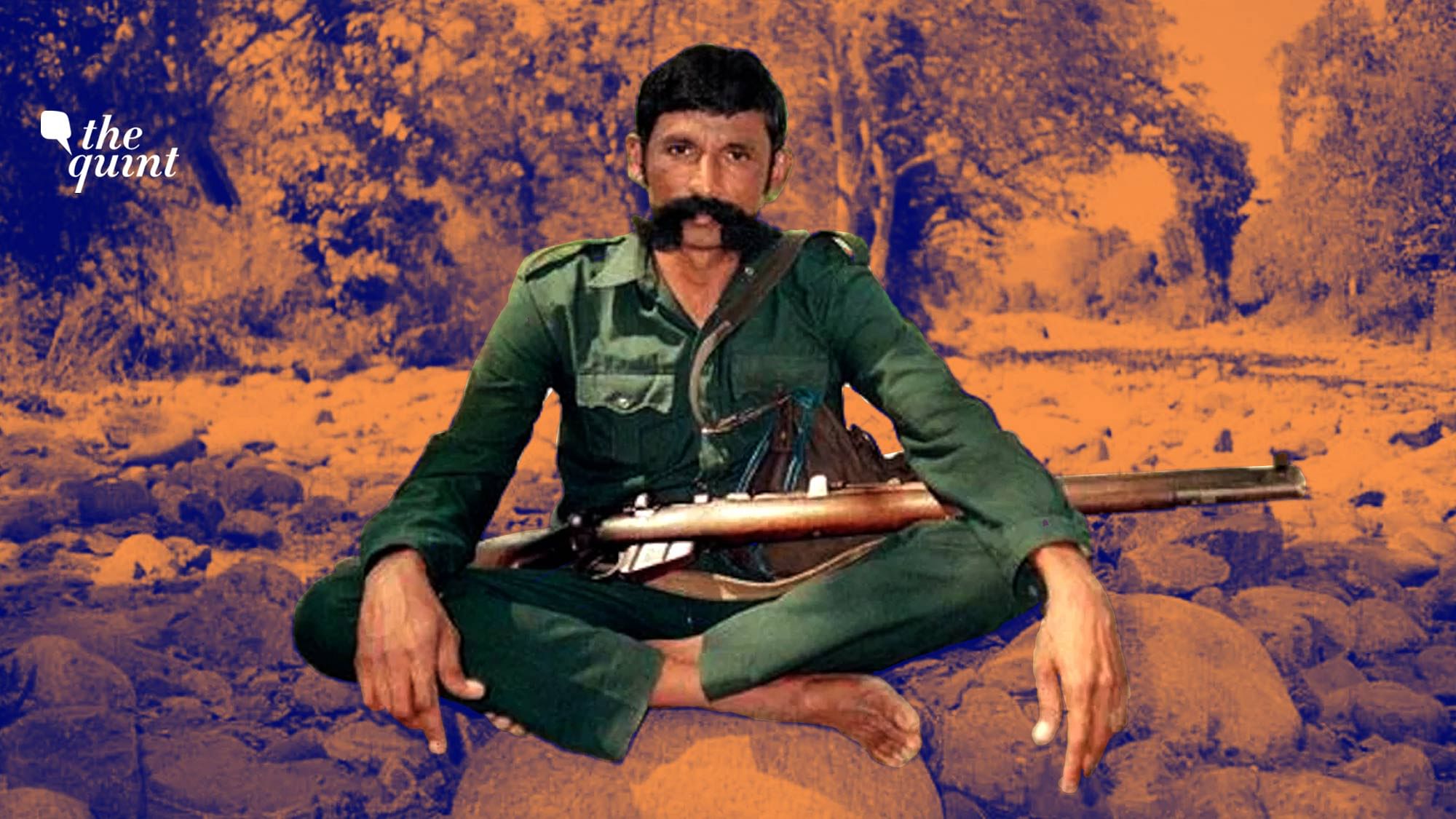 Picture of Veerappan used for representational purposes.