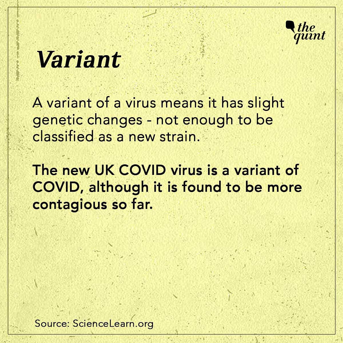 What does a variant even mean? Are mutations among viruses normal?