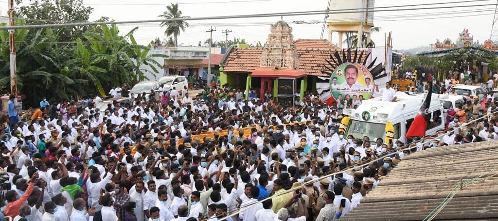 Tamil Nadu CM Edappadi Palaniswami launched his party’s campaign for the 2021 Assembly election.