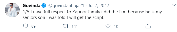Director Anurag Basu addresses the controversial removal of Govinda from ‘Jagga Jasoos’, starring Ranbir Kapoor.