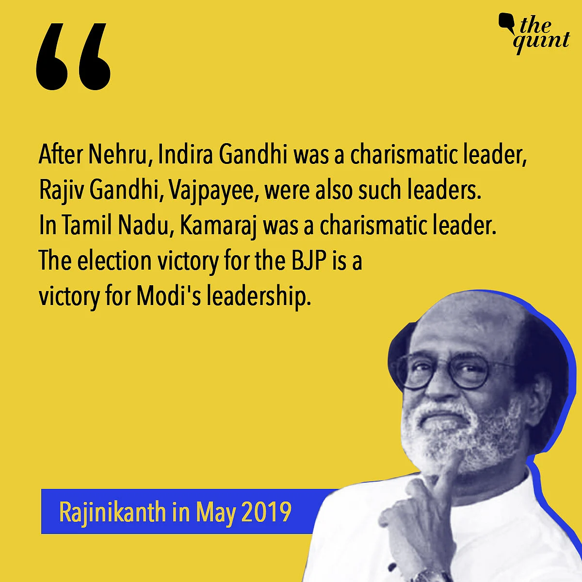 Was There a Rajinikanth Brand of Politics? Here are 10 Hints