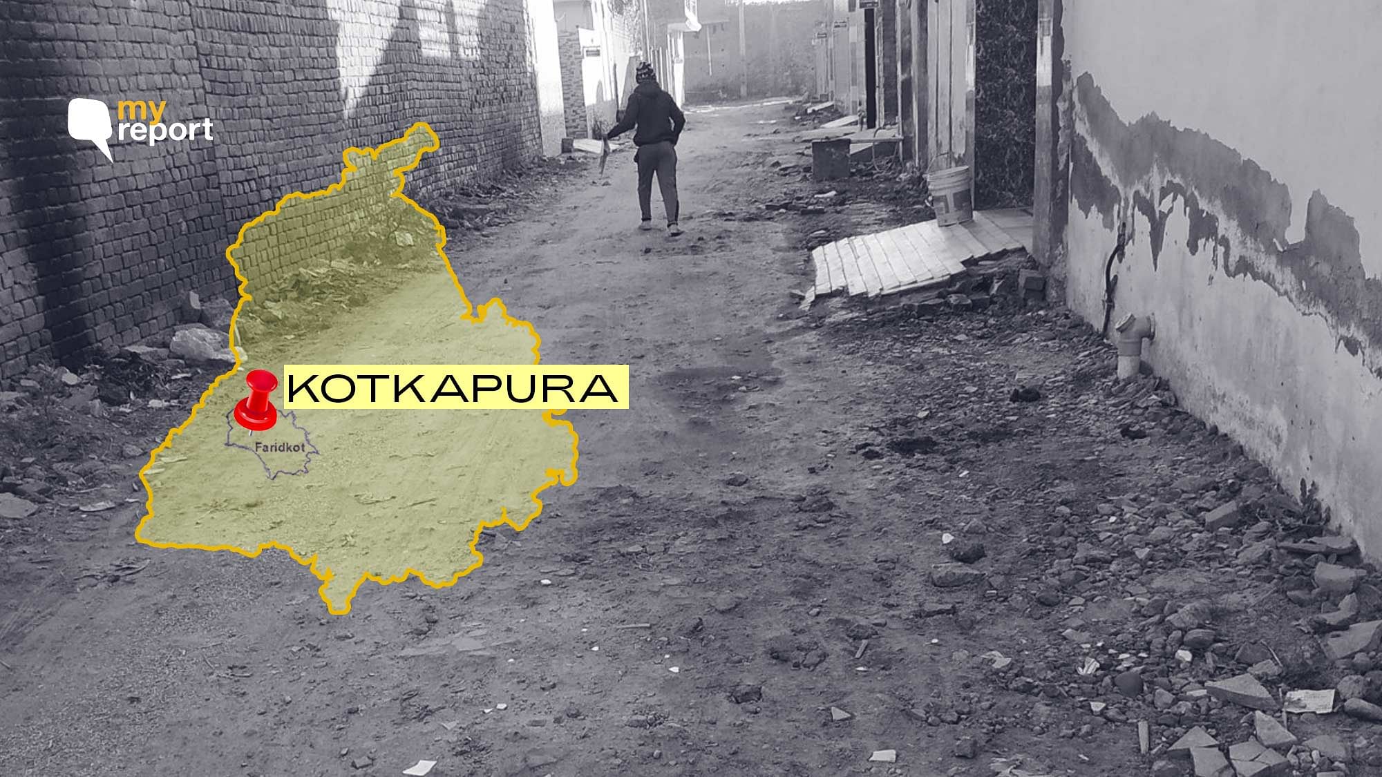 A few streets in Kotkapura, Punjab are still waiting for a tiled road.