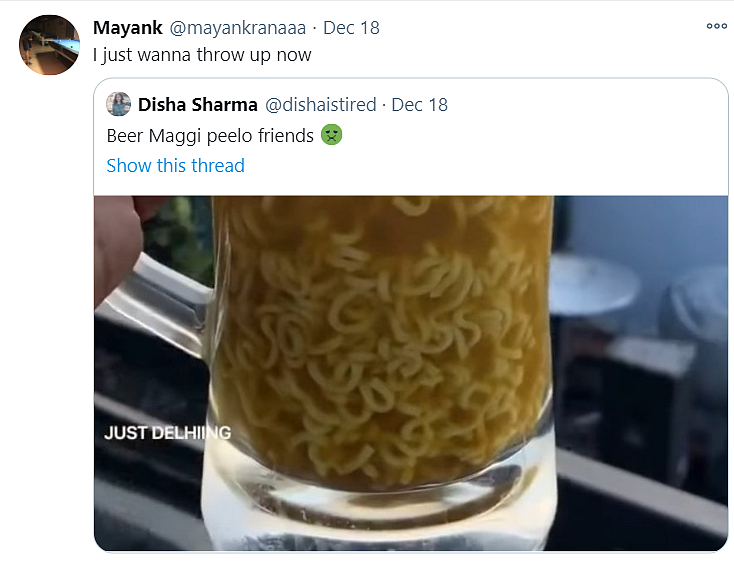 Another Bizarre Addition to 2020: 'Beer Maggi' at Delhi Restaurant