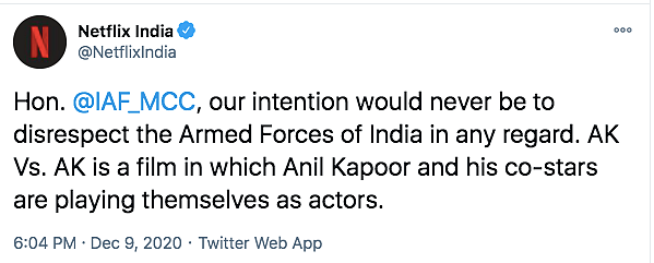 Anil Kapoor Issues Statement After IAF Objects to AK vs AK Trailer
