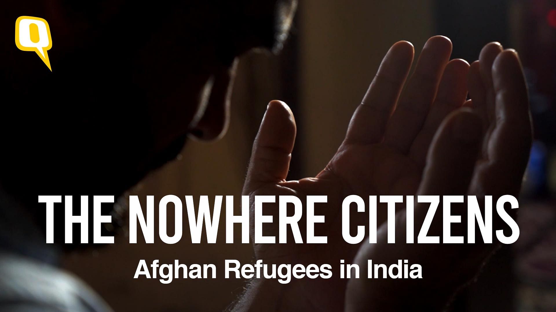 Zmarai Qaderi is an Afghan refugee, living in India since 2016.