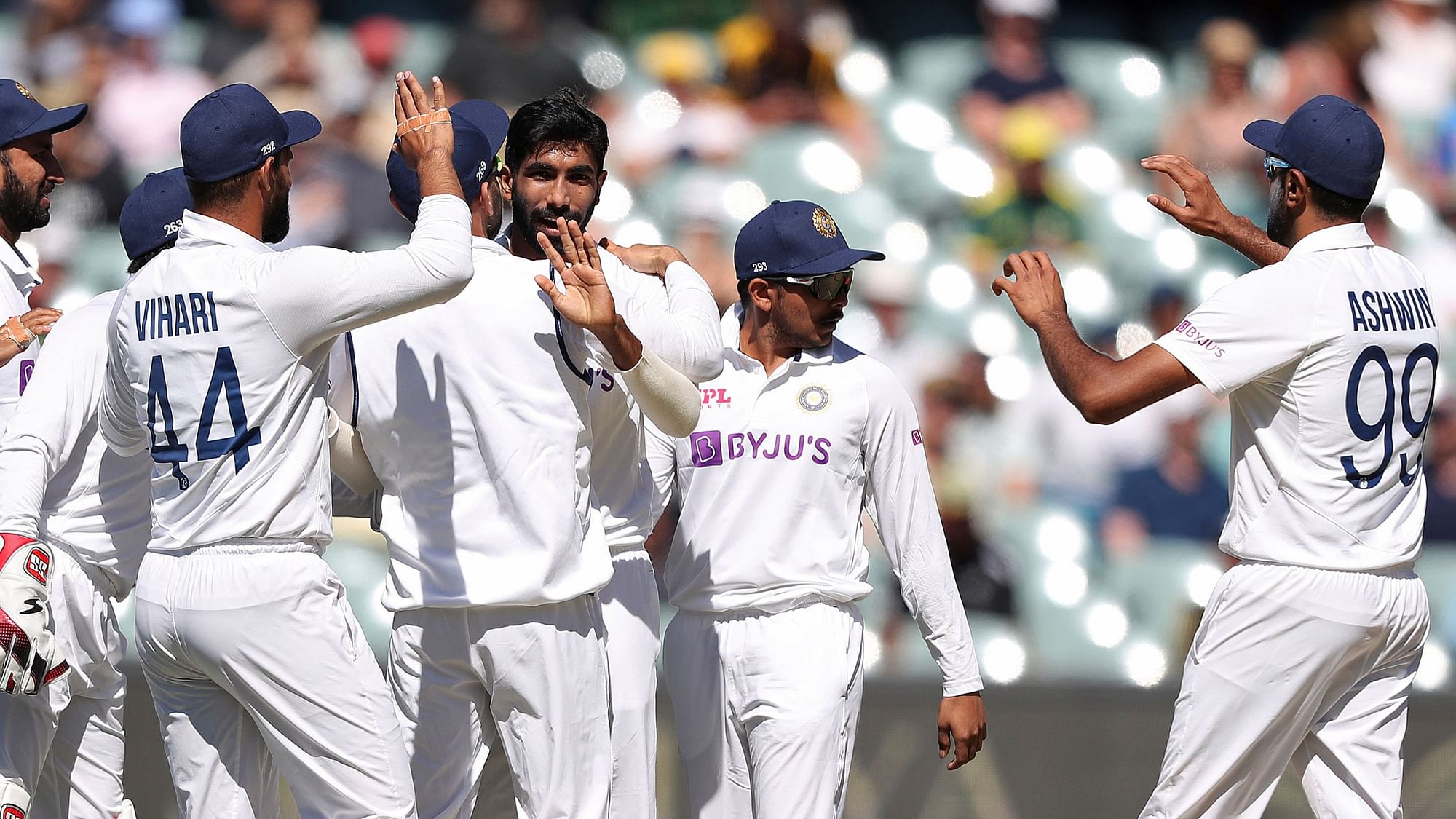 Jasprit Bumrah sent back both Aussie openers, reducing the hosts to 16/1 in 14.1 overs.
