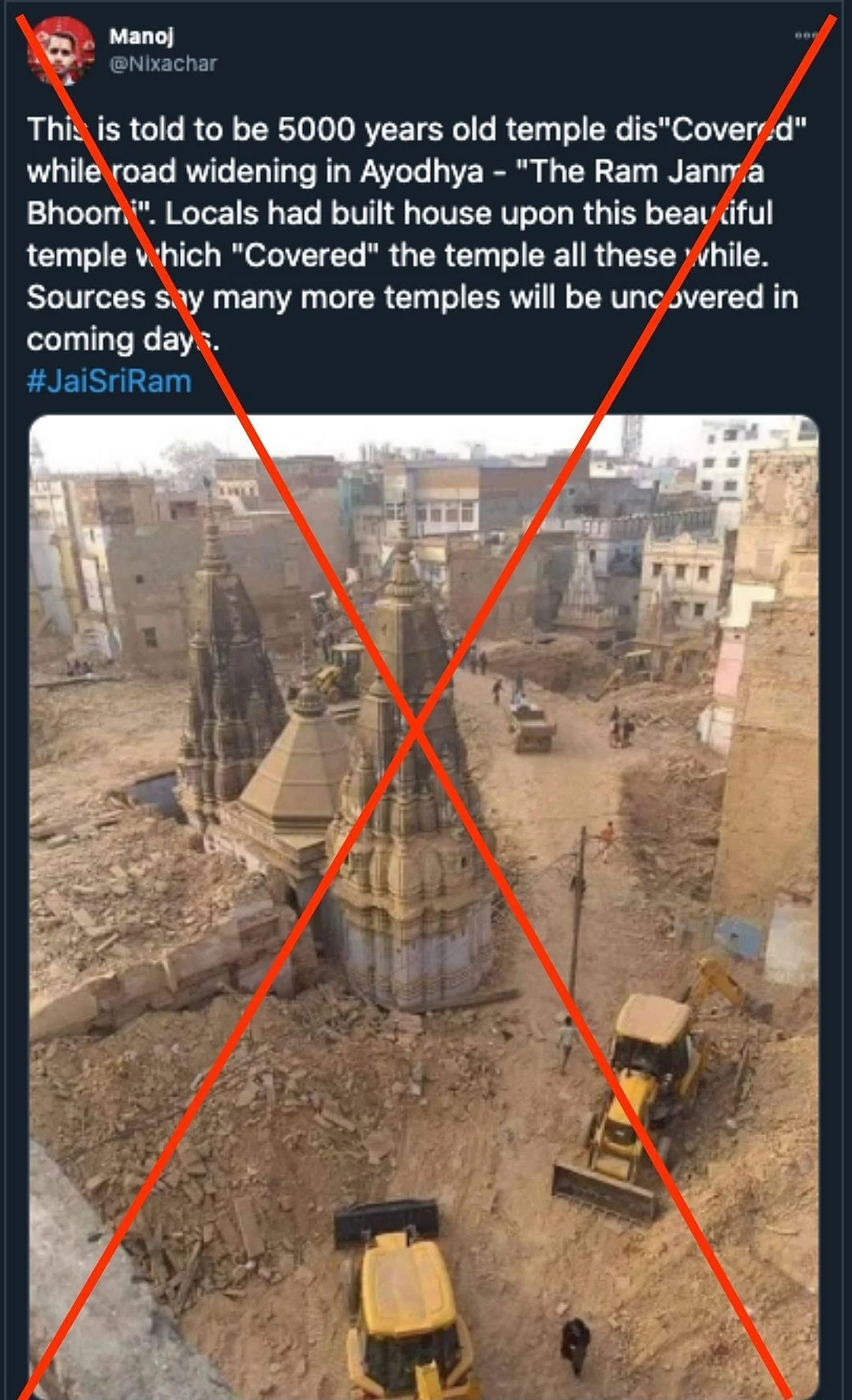 An archived version of the tweet can be accessed <a href="https://archive.is/hD5Da">here</a>. 