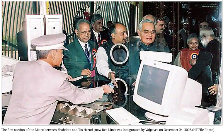 Did PM Modi Say Vajpayee Started the First Metro in the Country?