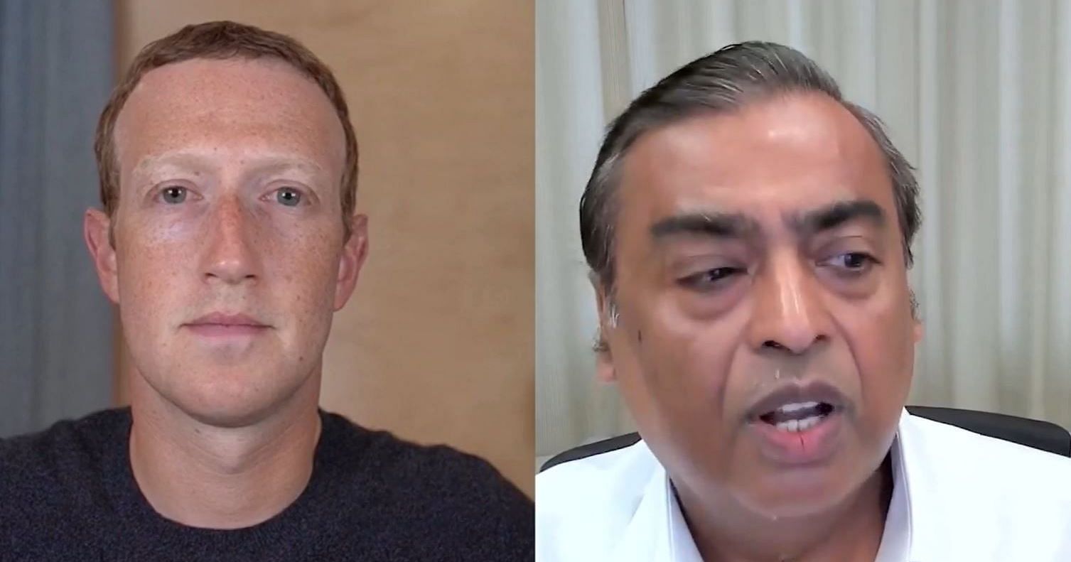 Facebook-Jio to Boost Indian Economy: Ambani Chats With Zuckerberg