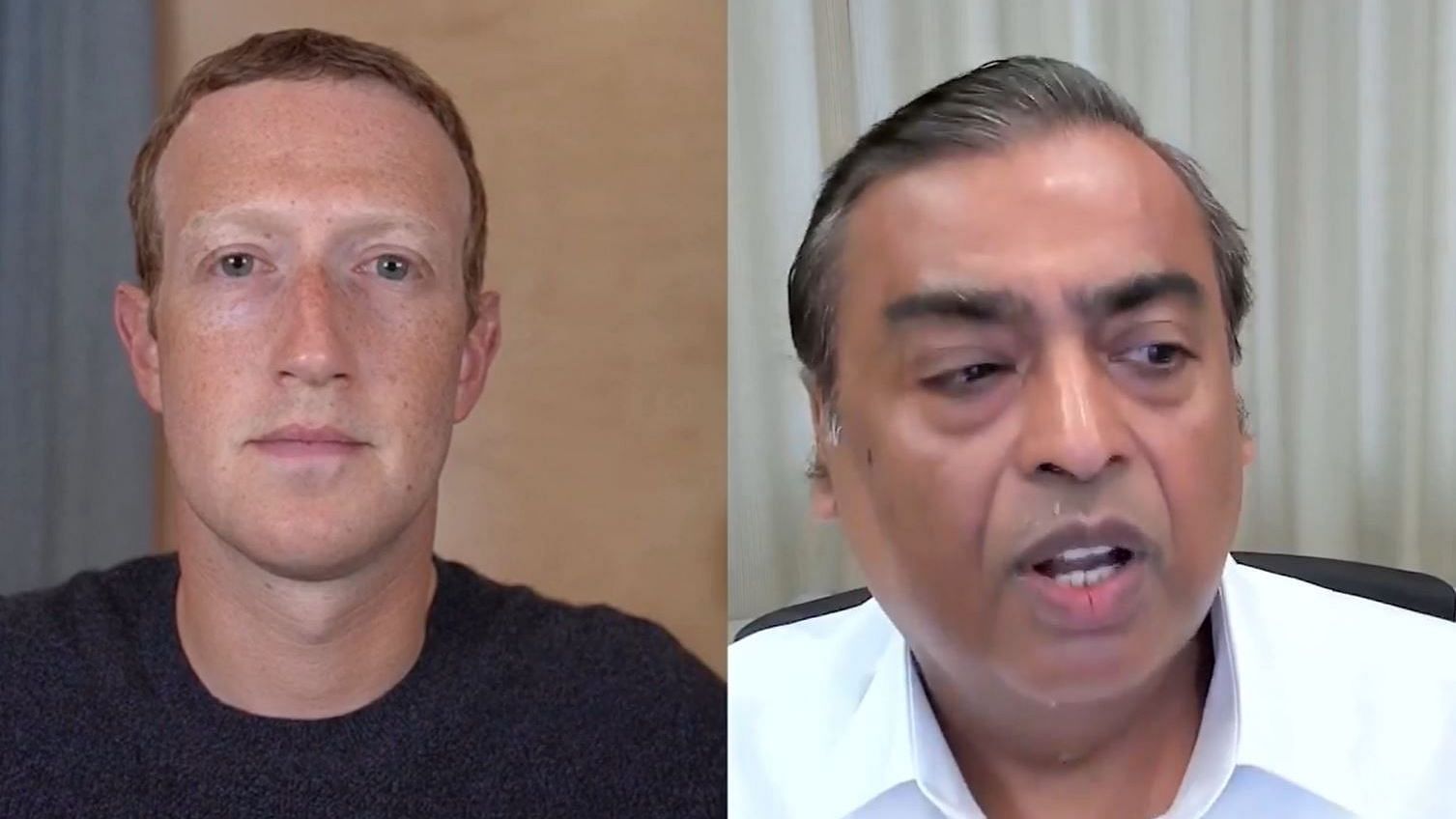 Mukesh Ambani was in conversation with Mark Zuckerberg at Facebook’s ‘Fuel for India’ event.
