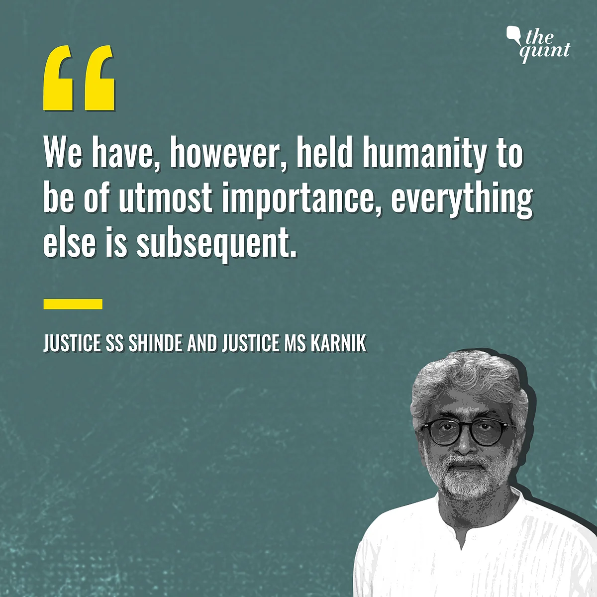As quoted by Bar and Bench