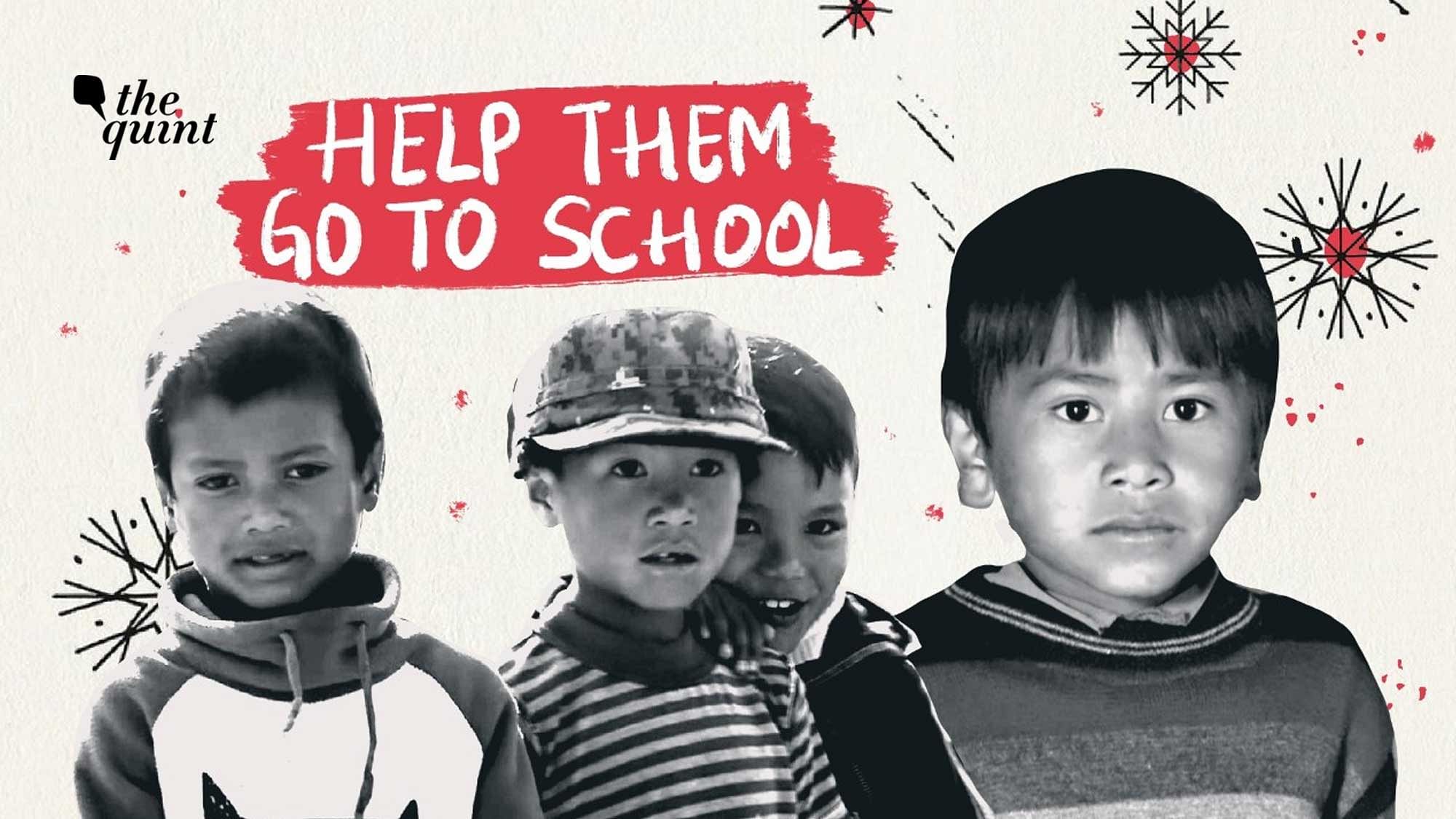 The children of Dommawlieh Pariong in Meghalaya need your help to go to school.  