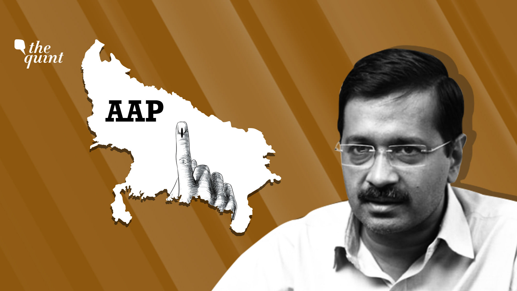 AAP convener Arvind Kejriwal has announced that his party will contest the 2022 Uttar Pradesh Assembly elections
