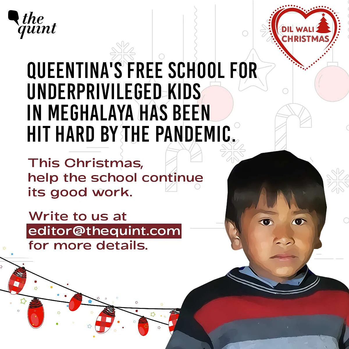 The Quint's fundraiser to help Queentina's school.