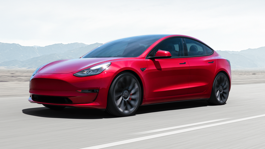 The Tesla model 3, which is expected to be the first model to launch in India in 2021.&nbsp;