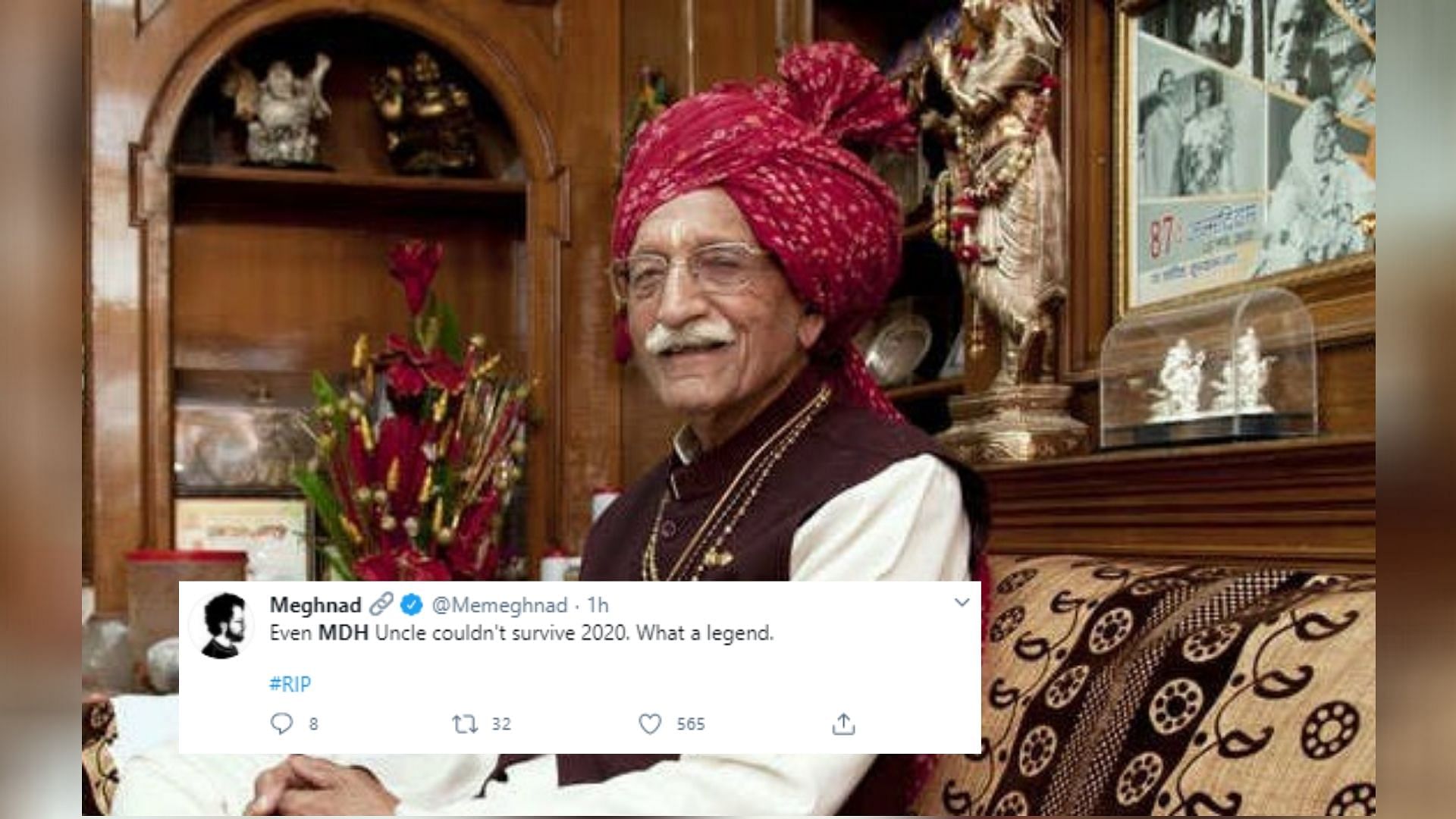 Twitter Mourns The Loss of Beloved ‘MDH Uncle’ Passes 