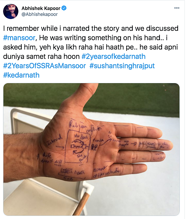 Abhishek Kapoor Remembers Sushant As 'Kedarnath' Clocks 2 Years