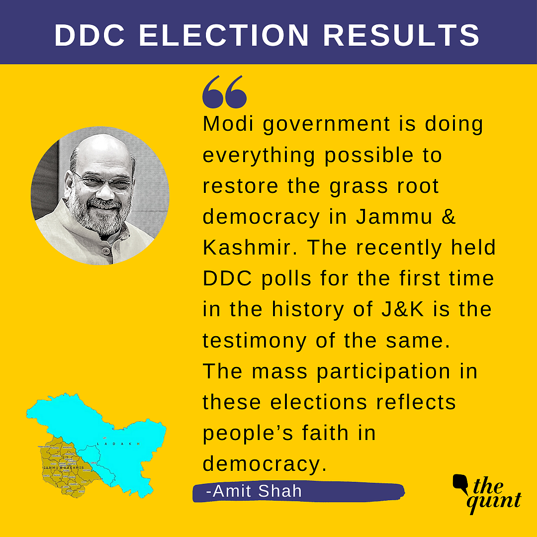 BJP Calls DDC Results ‘Affirmation’; ‘Hard-Earned Win’ Says Gupkar