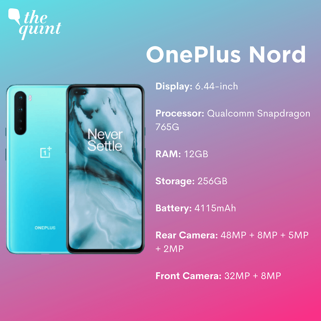 Meilleur Rapport Qualité / Prix: Oneplus Nord & Nbsp;