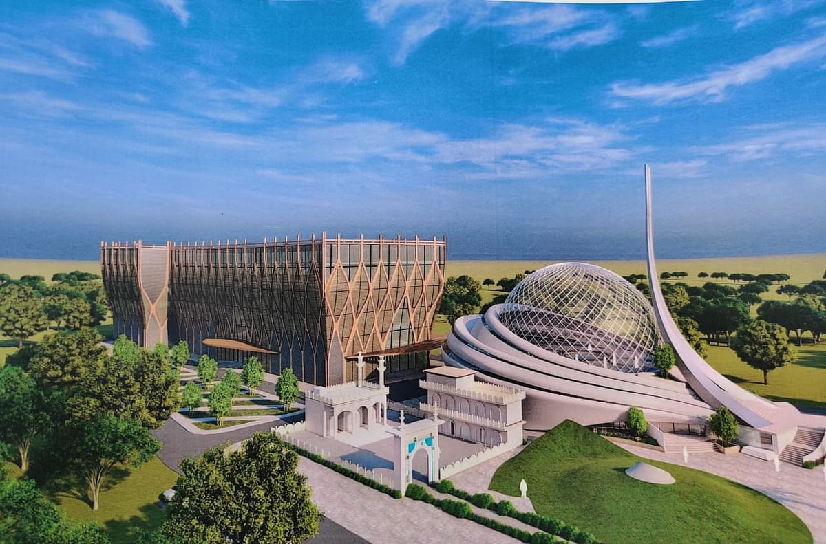 The mosque will have a capacity to hold 2,000 ‘namazis’ at a time, and the structure will be round-shaped.
