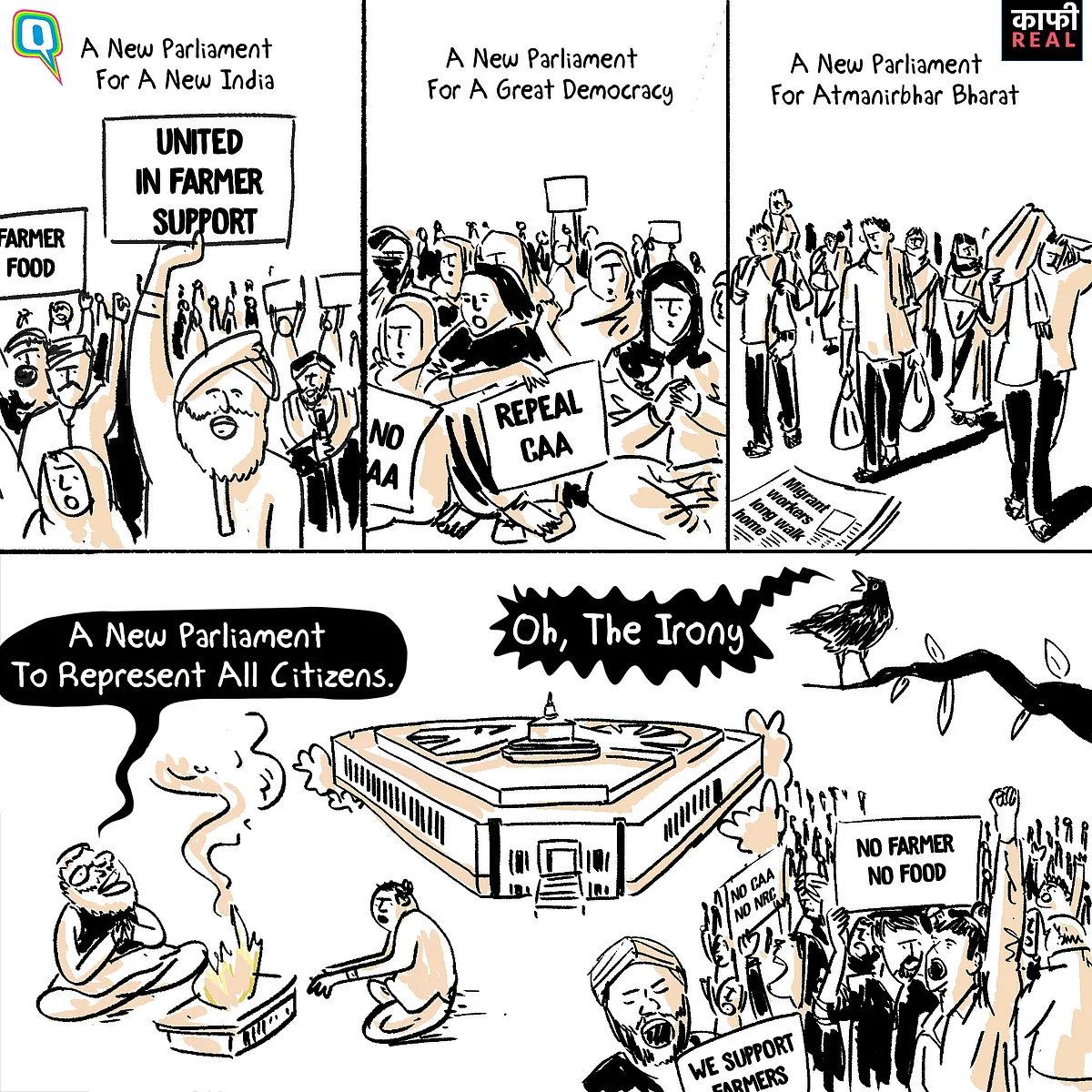 Amid Protests, a New Parliament for a ‘New India’ is Kaafi Real!