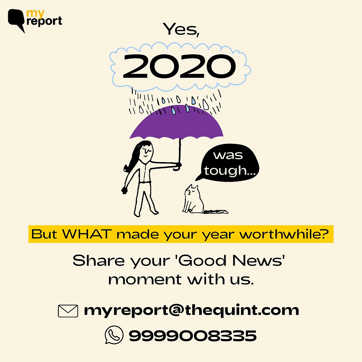 As We Say Goodbye to 2020, Share Your ‘Good News’ Moments With Us