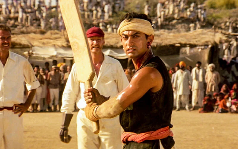 Aamir Khan in Lagaan.