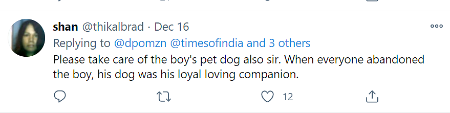 Support Pours in For UP Boy and Pet Dog Abandoned By Parents