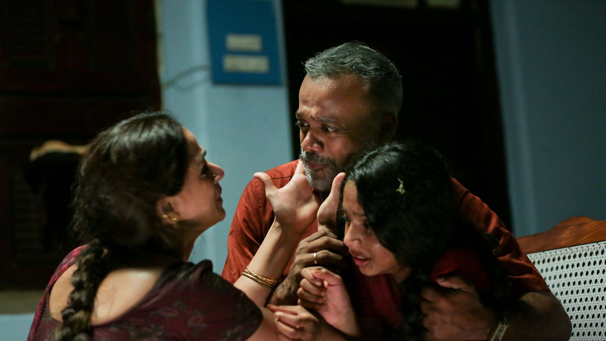 Simran and Gautham Menon in <i>Vaanmagal </i>from&nbsp;<i>Paava Kadhaigal.</i>