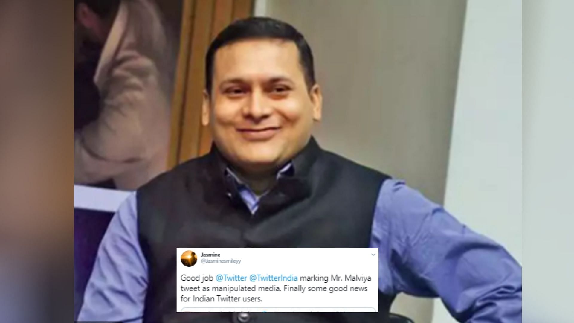 Twitter Tags Amit Malviya's Tweet as 'Manipulated', Netizens Happy