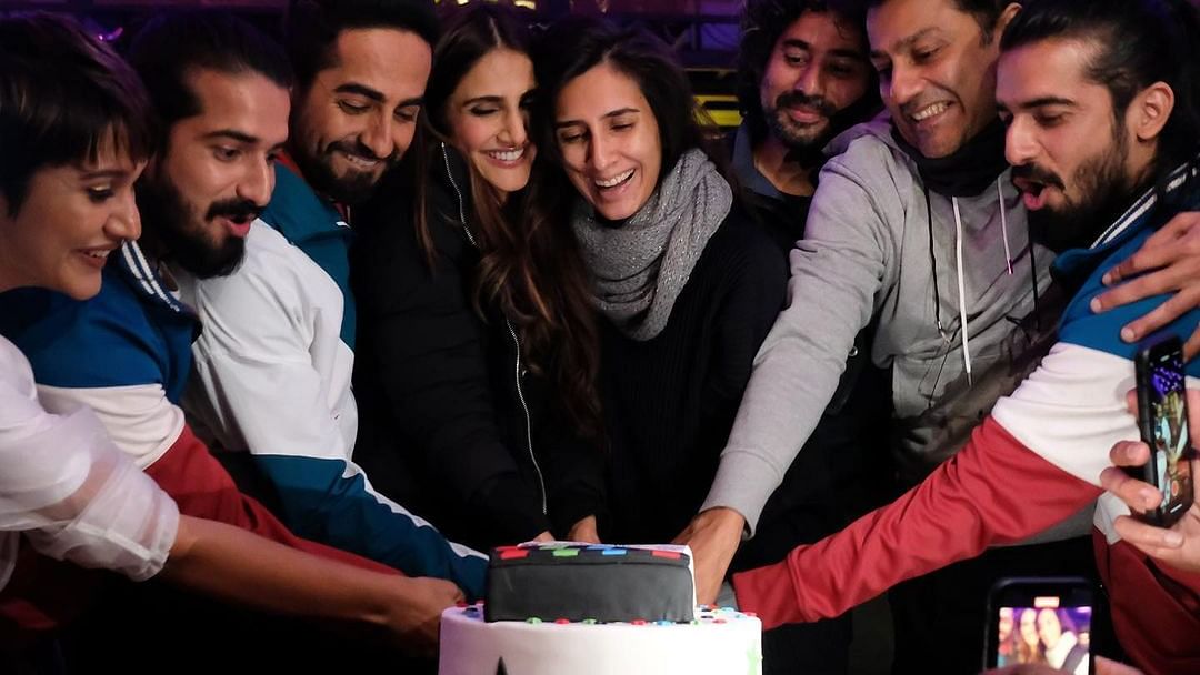 Ayushmann Khurrana and team wrapped the shoot of Chandigarh Kare  Aashiqui recently.