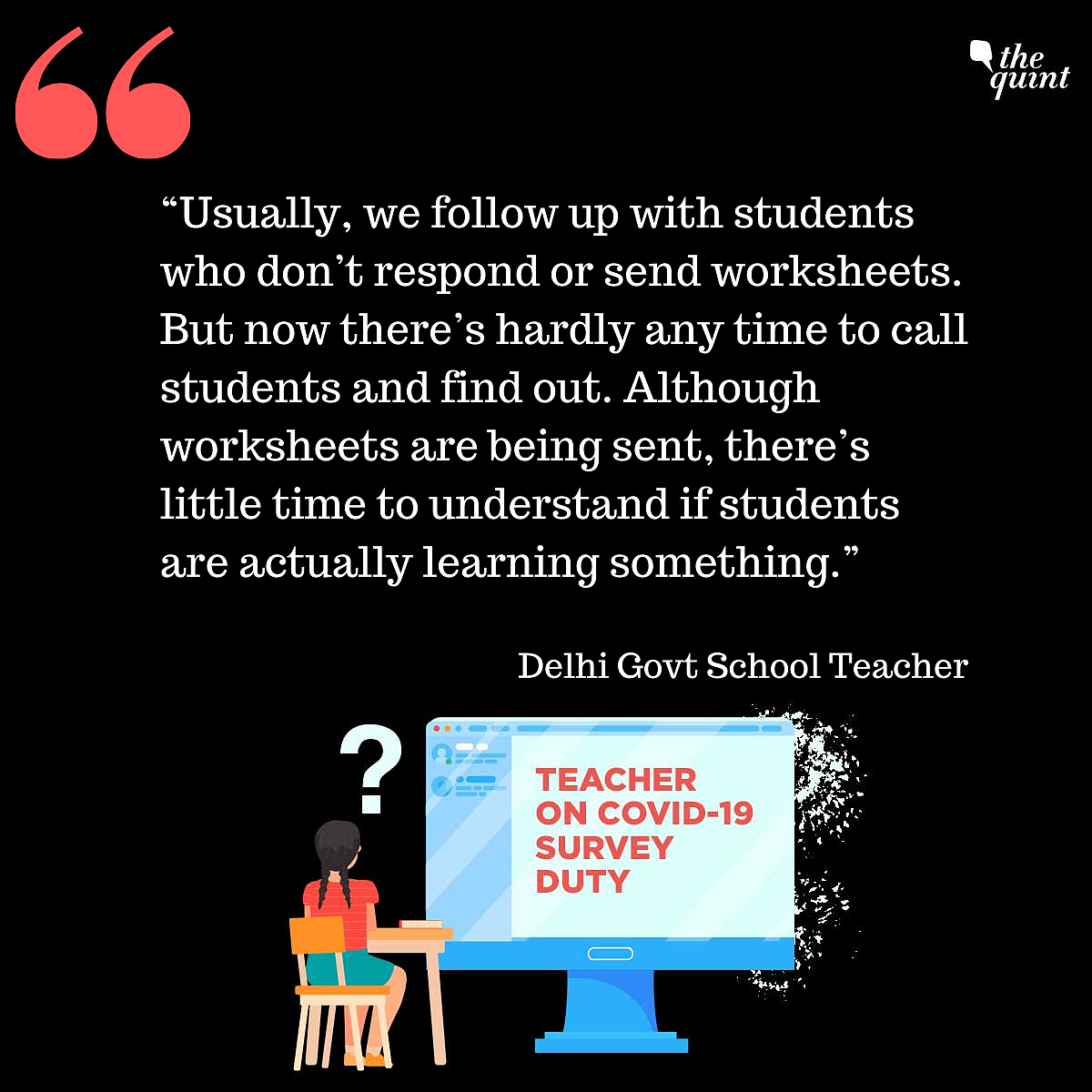 Class 10 Students Suffer as Delhi Govt Puts Teachers on COVID Duty