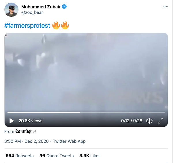 Unmoved By Water Cannons: Twitter Lauds Brave Farmer in Viral Clip
