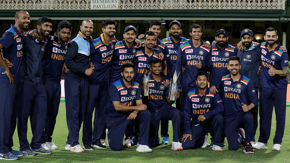 The Indian team beat Australia 2-1 in the T20I series. Australia won the third fixture of the series by 12 runs.